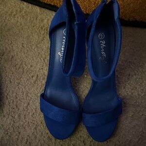 Women's Blue Heels